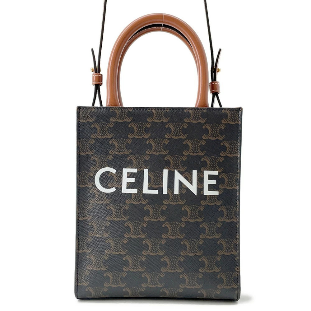 Celine Triomphe Vertical Cabas Handbag